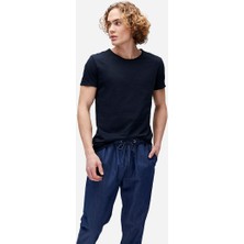 Bad Bear O-Neck Lacivert Basic Erkek Tişört