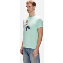 Bad Bear Nash Yeşil Erkek Baskılı Tişört