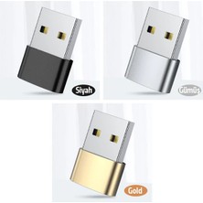 Cepte Toptan Ally USB To Type-C Dişi Çevirici Dönüştürücü ADAPTÖR-(1903) - CPTD2116-2046