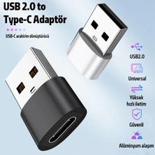Cepte Toptan Ally USB To Type-C Dişi Çevirici Dönüştürücü ADAPTÖR-(1903) - CPTD2116-2046