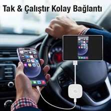Cepte Toptan Apple iPhone Usb+Lightning Carplay Mirror Adaptör Çevirici -Youtube Netflix Tiktok - CPTD4409-619