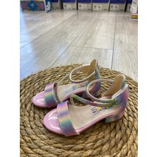 Gökkuşağı Topuklu Ayakkabı