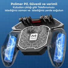 Memo DL100 Altı Parmak Fanlı Hızlı Soğutma 4000MAH Oyun Konsolu Gamepad Radyat? - CPTD8073-887
