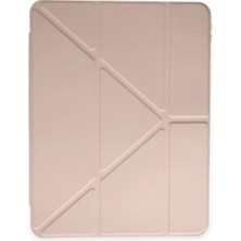 iPad 10.2 (8.nesil) Kılıf Kalemlikli Mars Tablet Kılıfı - Rose Gold - CPTD2140-6502