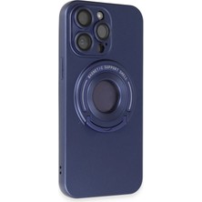 iPhone 13 Pro Max Kılıf Lukka Magneticsafe Kapak - Lacivert - CPTD6015-1685