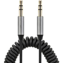 Griffin Spiral Araç Ses Aktarım Kablosu Aux Kablo 2/3MM-(1903) - CPTD9616-1544