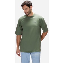 Bad Bear Damon Soluk Yeşil Erkek Oversize Tişört