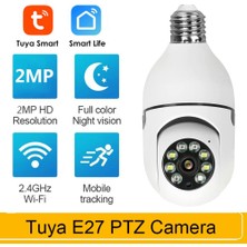 Wifi Panoramik Kamera 360 Derece Kablosuz Kamera (4767) - KRM3386-9610