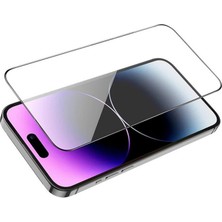 Hoco iPhone 15 Pro Max Full Screen Hd Tempered Kırılmaz Cam Ekran KORUYUCU-(5775) - KRM6308-2540