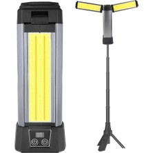 Karma Gift 25 Watt USB - Type-C Girişli P50 ve Cob Ledli 2 Kanatlı Kollu Çalışma Lambası - KRM3335-5463