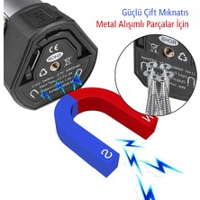 Karma Gift 25 Watt USB - Type-C Girişli P50 ve Cob Ledli 2 Kanatlı Kollu Çalışma Lambası - KRM3335-5463
