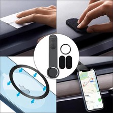 Karma Gift Ally MA-160 Araç Torpido Üstü Katlanabilir Manyetik Telefon TUTUCU-(5775) - KRM8339-6761
