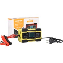Karma Gift Sarı 12/24 Volt 10 Amper LED Göstergeli Akü Şarj Cihazı UC-C121001A (4767) - KRM6628-3569