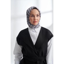 Lıne Desen Twıll Ipek Eşarp -4304-77