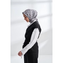 Lıne Desen Twıll Ipek Eşarp -4304-77