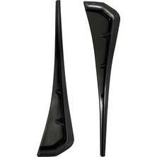 Oto Araç Universal Çamurluk Venti Honda Civic Fc5 Model Vent Fc5 Venti Parlak Siyah
