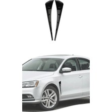 Oto Araç Universal Çamurluk Venti Honda Civic Fc5 Model Vent Fc5 Venti Parlak Siyah