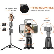 Enshal Gimbal Yüz Takip Telefon Sabitleyici 360° Video Canlı Yayın Akıllı Tripod Direk Bağlantı