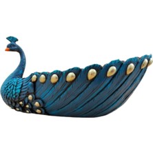 Tavus Zarafeti – Dekoratif Gondol Biblo & Şekerlik Saksı (27 x 14 Cm)