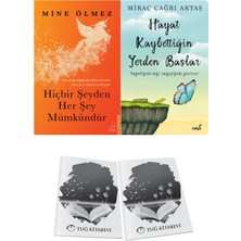 Hiçbir Şeyden Her Şey Mümkündür ve Hayat Kaybettiğin Yerden Başlar + Hediyeli