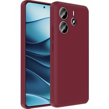 Cep Plus Redmi Note 14 4g Kılıf Kamera Korumalı Kartlık Hazneli Cppl Vitra Kapak - Mürdüm
