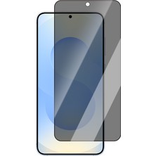 Case World Galaxy S25 Plus Uyumlu Hd Serisi 0.25MM Privacy Hayalet Temperli Cam Ekran Koruyucu