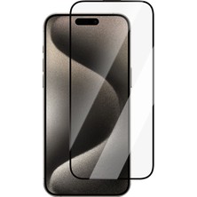 Case World iPhone 15 Pro Max Uyumlu Ultra-Thin Serisi 0.15MM 2.5d Schott Cam Temperli Ekran Koruyucu