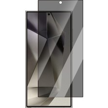 Case World Galaxy S24 Ultra Uyumlu Hd Serisi 0.25MM Privacy Hayalet Temperli Cam Ekran Koruyucu