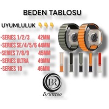 Apple Watch Series Ultra 10/9/8/7/6/5/4/se/3/2/1 49MM-46MM-45MM-44MM-42MM Uyumlu Alpine Loop Kordon