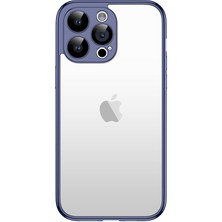 Apple iPhone 15 Pro Kılıf Cppl Kamera Korumalı Bontez Bumper-Lacivert