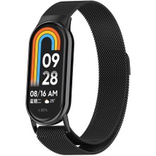 Cep Plus Xiaomi Smart Band 8 Cppl Krd-01 Metal Kordon-Siyah
