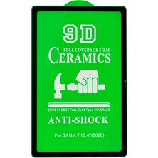 Cep Plus Galaxy Tab A7 10.4 T500 2020 Uyumlu Cppl Tablet Seramik Ekran Koruyucu-Siyah