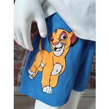 Dısnep The Lion King Baskılı T-Shirt Şort Takımı