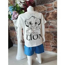 Dısnep The Lion King Baskılı T-Shirt Şort Takımı