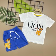 Dısnep The Lion King Baskılı T-Shirt Şort Takımı