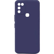 Cep Plus Infinix Hot 11 Play Kılıf Cppl Biye Silikon-Lacivert