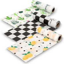 ve Aktivite Piknik Örtüsü Kullan At Sıvı Geçirmez 3 Rulo (Rulo Içi:10 Adet) 100X120CM 3rulokarışık