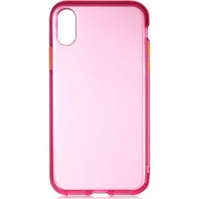 Cep Plus iPhone x Uyumlu Cppl Bistro Kapak-Pembe