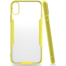 Cep Plus iPhone x Uyumlu Cppl Parfe Kapak-Sarı