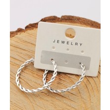 Figürlü Halka Lüks Tasarım Küpe