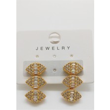 Figürlü Özel Tasarım Lüks Küpe