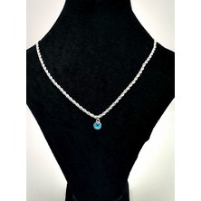 Gümüş Renk Zincirli Figürlü Karamaz Lüks Kolye