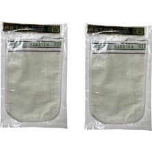 Derya Eren  İpek Kese %70 Floş (El Geçmeli) 300 Gsm (17 * 25 cm ),2 Adet,