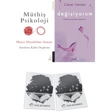 Müthiş Psikoloji Hayır Diyebilme Sanatı ve Değişiyorum + Hediyeli