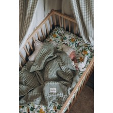 Caline Baby Waffle Pamuklu Pike 100*90CM - Yeşil