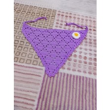 Almira Bebe Çocuk Bandana Örgü pembe