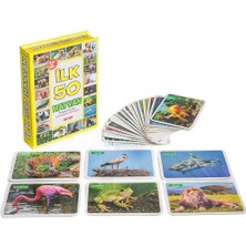 Mershen Baby Flash Cards Ilk 50 Hayvan