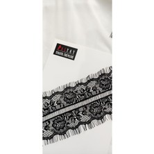 Altay Aksesuar Siyah Sakallı Dantel 12 cm 3mt