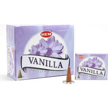Vanilla Aromalı Konik Tütsü