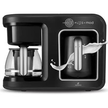 Hatır Plus Mod 5 In 1 Essential Kahve Makinesi Black Chrome